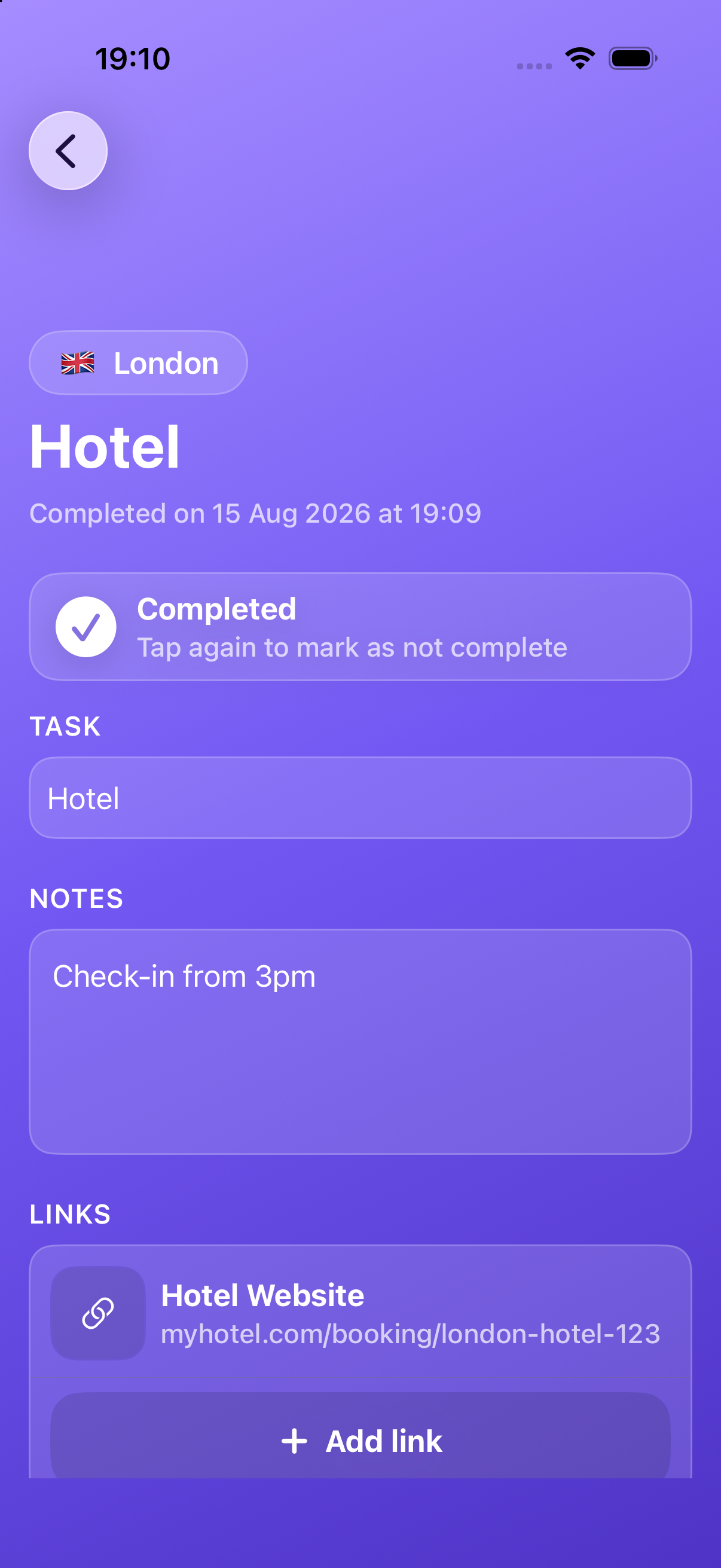 Countdown app