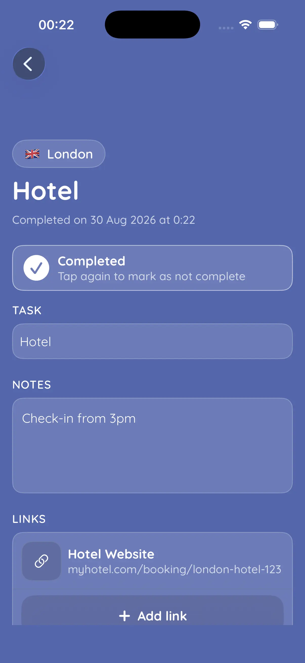 Countdown app